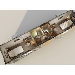 Customized Color 40ft 20ft Modern Luxury Garden Hotel Mobile Small House Quick