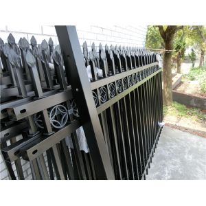 Aluminum Tube Fence Community Fence Zinc Steel Fence Villa Fence