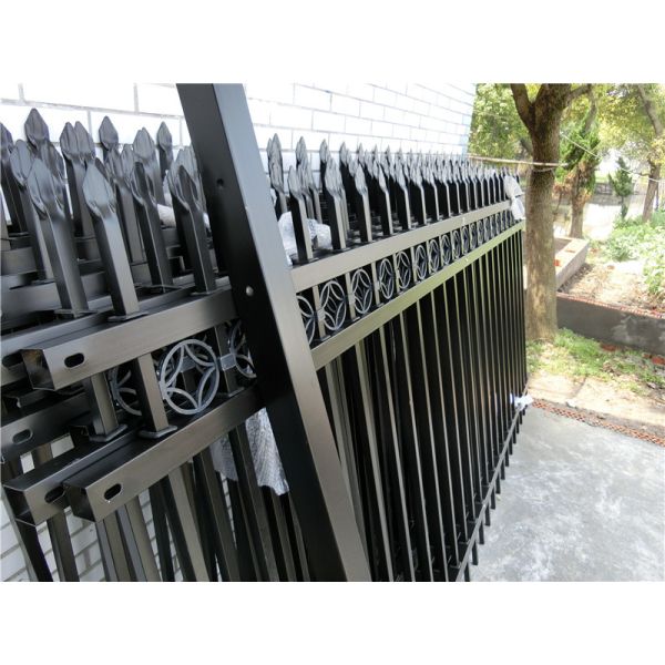 Buy Aluminum Tube Fence Community Fence Zinc Steel Fence Villa Fence at wholesale prices