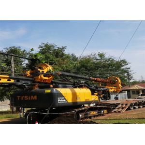 35t 2.8km/H CFA Piling Machine Hydraulic Pile Driving Machine 78m/Min