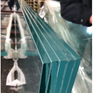 High Hardness Polished Edge Tempered Laminated Glass For Building