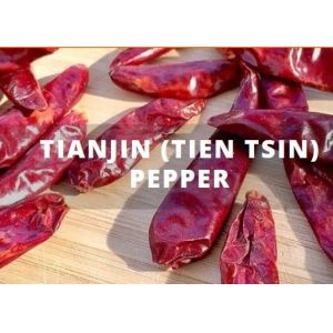 Chinese Tianjin Tien Tsin Chile Peppers In 5lb Vacuum Pack