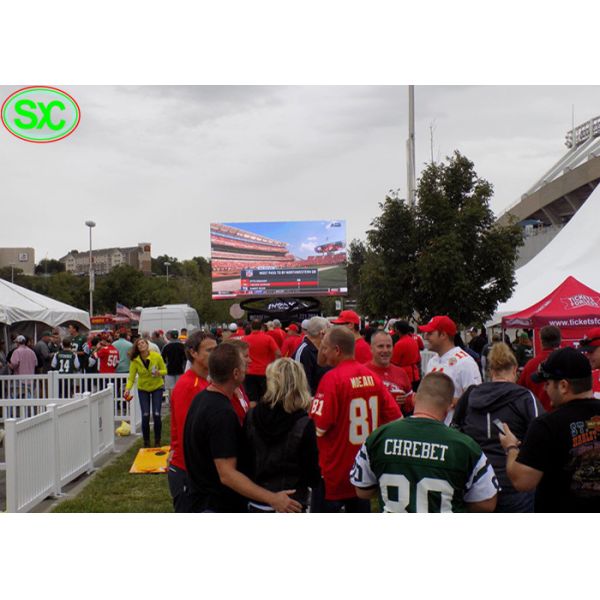 Waterproof IP65 Outdoor Movable Rental stand LED Display P4.81mm For Events ,