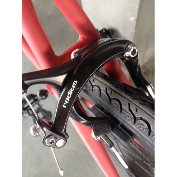 Red Color 3 Speed Fixed Gear Bike with Kenda Tire and Neco Head Set on Chromoly Frame