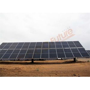 0.2kWh/Day One Axis Solar Sun Tracker 20% N-S Slope Wind Protection