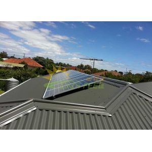 Sturdy SUS304 Metal Roof Solar Mount Easy And Speedy Installation