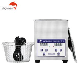 Digital Timer SUS304 2L 600w Glasses Ultrasonic Cleaner