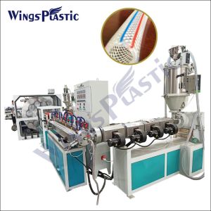 Flexible Pvc Pipe Extrusion Machine 40-120kg/H Capacity
