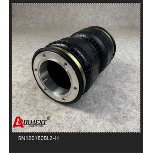 Open Endplate Air Ride Air Spring Shock Absorber SN120180BL2-H