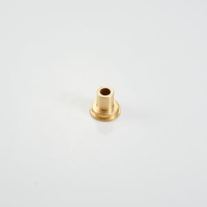 China No Deformation D17mm Metal Machining Parts Valve Sleeve Copper on sale