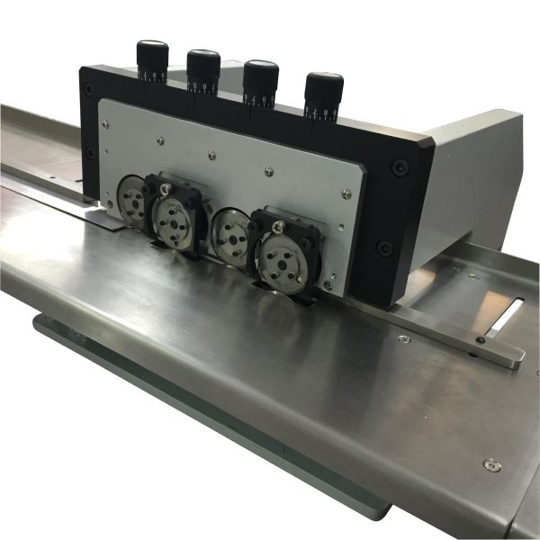 Buy PCB Depanelizer Customizable Circular Blades And Stainless Steel Platform at wholesale prices