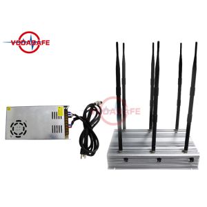 15W / Band Mobile Phone Signal Jammer With High Gain Omni - Directional Antenna