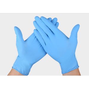 China Hypoallergenic Nitrile Powder Free Gloves Nitrile Exam Gloves Latex Free on sale