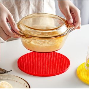 Heat Resistant Silicone Pot Holder for Reusable and Durable Kitchen Protection