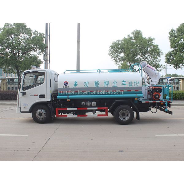 Customized Small Foton 4x2 Water Tank Truck , LHD Sprinkling Water Truck Euro 6