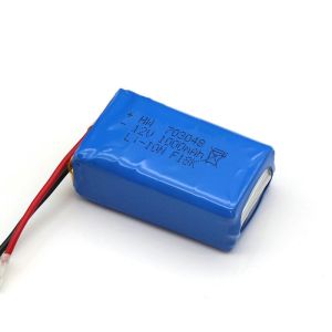 Custom PL703048 1000mAh 12V Lithium Ion Polymer Battery Pack
