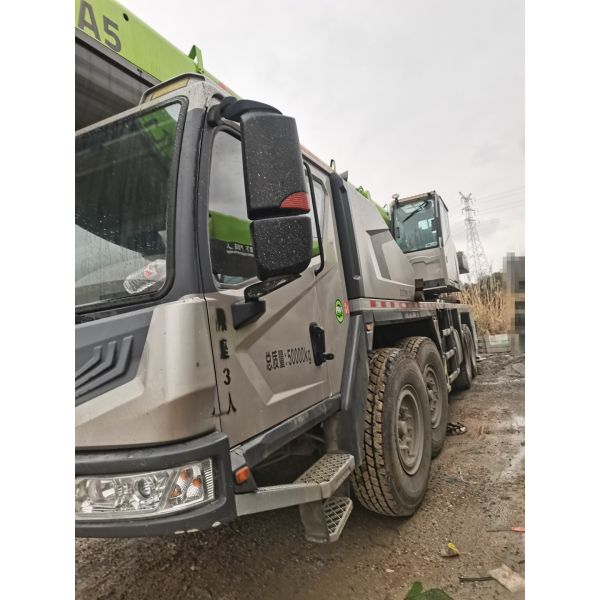 25ton Lifting Capacity Official Boom Truck Crane Trucks Mobile Crane ZTC800A562 After sale Five-Arm Crane Jib