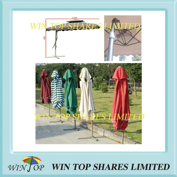 Buy 2.2m Square Outdoor Patio Garden Sun Umbrella at wholesale prices