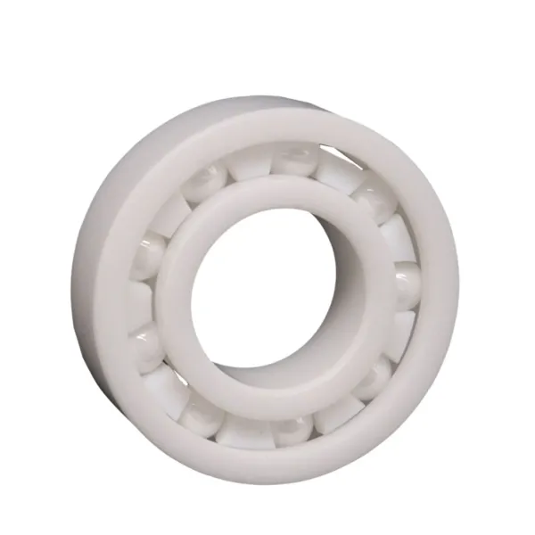 Zirconia Full Ceramic Bearing 6200 6201 6202 6203 6204 6205 6206 6207 6208 Glass Steel Si3n4 Zro2 Ceramic Balls PTFE Peek PP POM Plastic Bearing