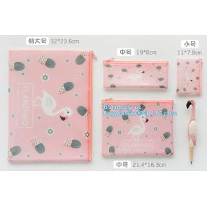 mesh net pouch for file folder, Promotion M square carrying PVC stationery file