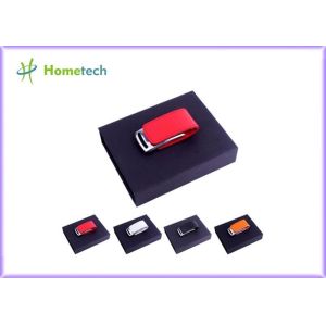 Customer Logo Leather USB Memory Stick Flash Drive Pendrive 16GB 32GB 64GB