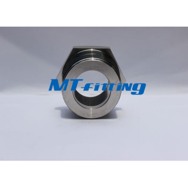 3/4 Inch ASTM A182 F304H / 316H Hex Head Plug With Treaded End For Connection