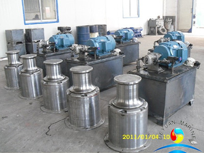 20 Ton Boat Capstan , Electric Capstan With Three - Speed Motor