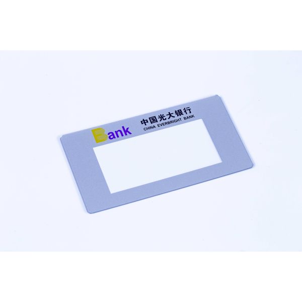 Buy Acrylic Glass Custom Bank Trim Display Cover Plate at wholesale prices