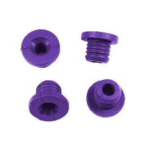 20 Sh 90 Sh Rubber Pipe Stopper Blue Rubber Grommet Hole Plug For Terminal Seal
