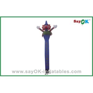 Inflatable Tall Man Single Leg Clown Type Inflatable Air Dancer , Blow Up Dancing Man