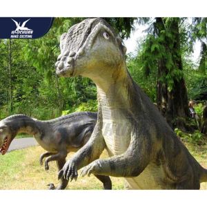 Customization Garden Dinosaur Statues For Shioping Mall / Dinosaur Yard