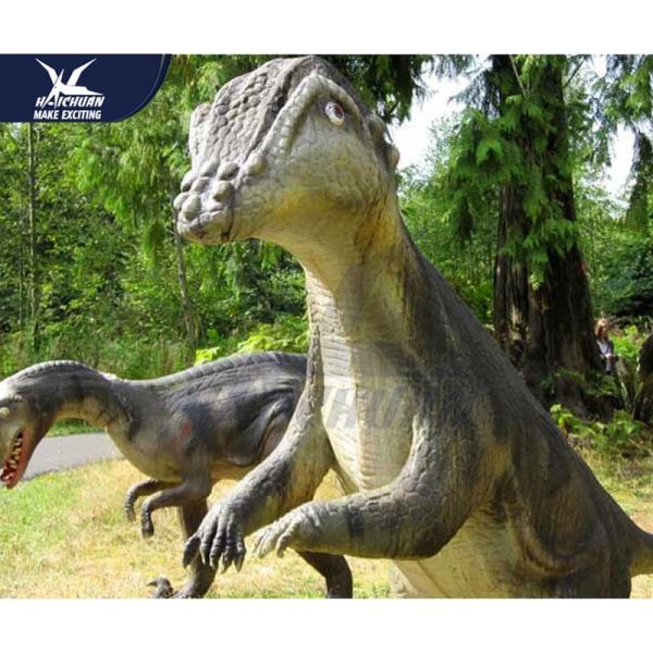 Customization Garden Dinosaur Statues For Shioping Mall / Dinosaur Yard
