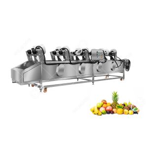 Automatic Vegetable Washer Fruit Washer Machine Vegetable Washing Line