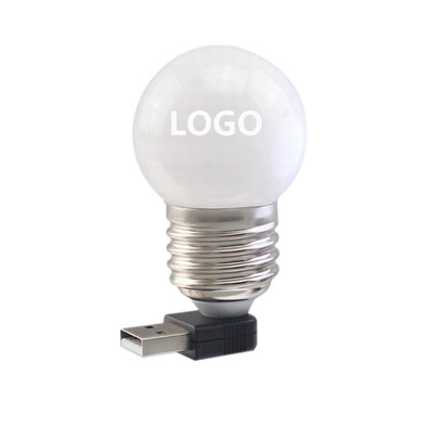 Buy Promotional USB light bulb Metal + plastic logo customized small at wholesale prices