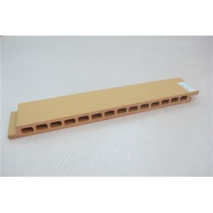 Yellow Terracotta Clay Facade Wall Panel Stable With Natural Flat Surface