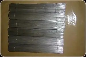 Straight Baling Cut Galvanized Iron Wire Binding 0.2mm