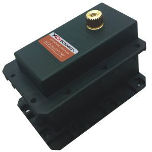 Quality 360° continuous rotation robot servo XQ-RS313R,both output shaft for sale