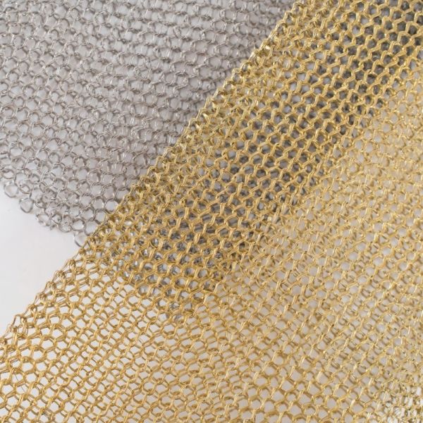 Buy Stainless Steel / Copper / Brass Knitted Mesh Fabric For Filtration at wholesale prices