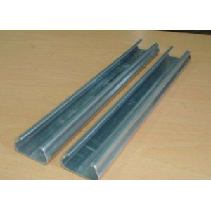 China Anti Rust Greenhouse Accessories Fixing Film Profile Lock Channel With Spring Wire on sale