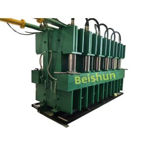 Double Jaw Rubber Elevator Handrail Manufacturing Machine / Tire Tread