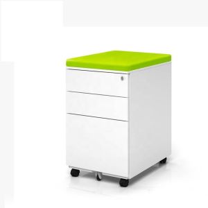 Security Steel Mobile Pedestals With Number / Electronic Lock