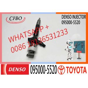 China New Common Rail Injector 095000-5520 095000-5440 095000 5440 0950005440 for 1KD 2KD Diesel Injector Nozzle Assembly China Made on sale
