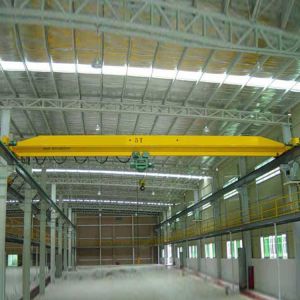 Customized 5Ton LDA Single Girder Overhead Crane With Electric Hoist