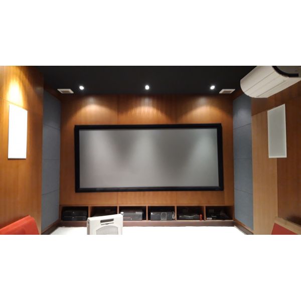 2/2/0.5mm Home Cinema Microperforated Wooden Sound Absorbing Wall Acoustic