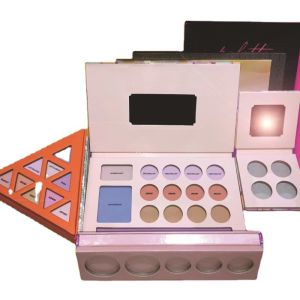 CMYK Cosmetic Packaging Box For Contact Lenses Recyclable Reusable