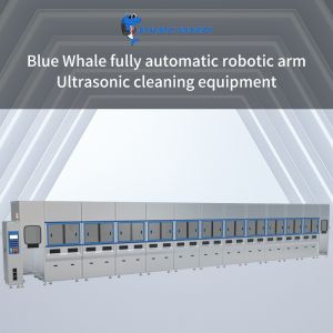 Multi Tanks PLC Fully Automatic Cleaning Machine with Automated Mechanical Arm