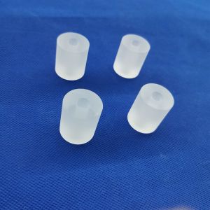 Laser Punching Quartz Glass Rod Customized Combustion Internal High Heat