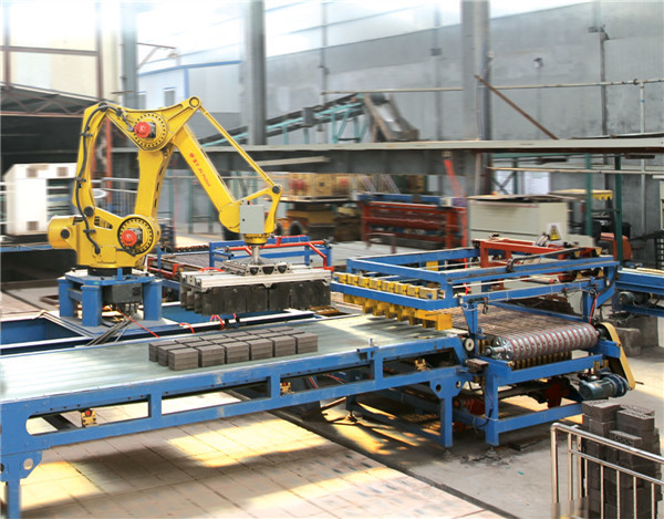 Buy Rotary Kiln Brick Stacker Robot For Automatic Brick Plant Robot Stacking Machine at wholesale prices