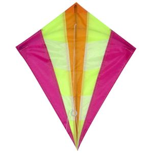 Simple Design Sky Diamond Kite , Stylish Type Nylon Stunt Kite For Beginners
