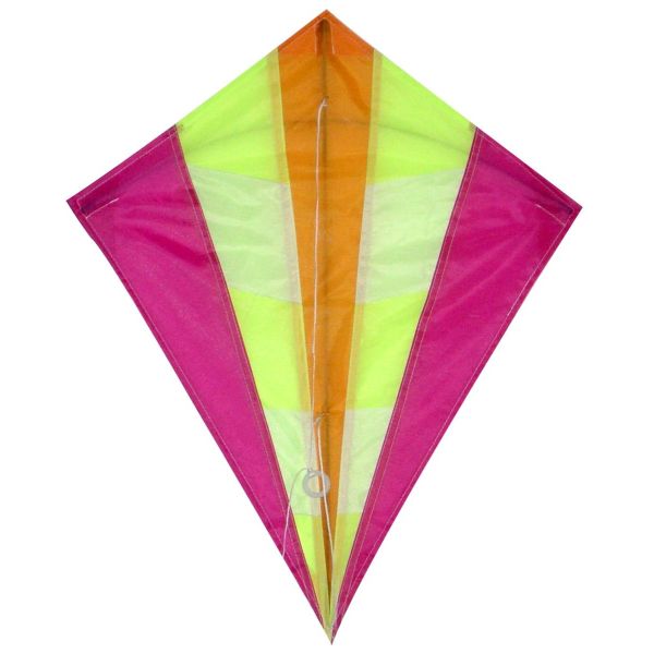 Simple Design Sky Diamond Kite , Stylish Type Nylon Stunt Kite For Beginners